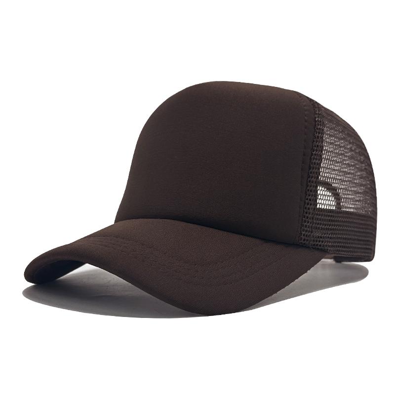 Wholesale High Quality Custom 3D Embroidery Sublimation Print 5-Panel Trucker Mesh Cap  Baseball Gorras Blank Foam Trucker Hat
