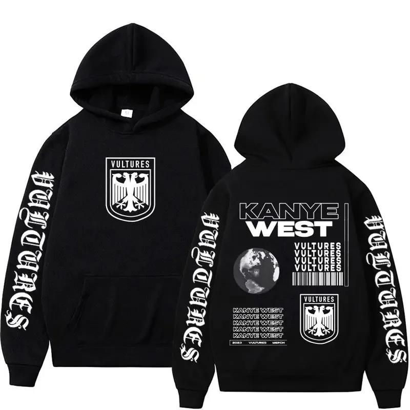 

Kanye West Ye Ty Dolla Sign YS Vultures Толстовка Чоловіки Жінки Вінтаж Хіп-хоп Реп Толстовки Чоловічі Harajuku Модні пуловери Кофти L