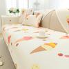 Nordic Instagram Style Cute Ice Silk Mat Sofa Cushion Summer Cool Non-Slip Sofa Cover Cover