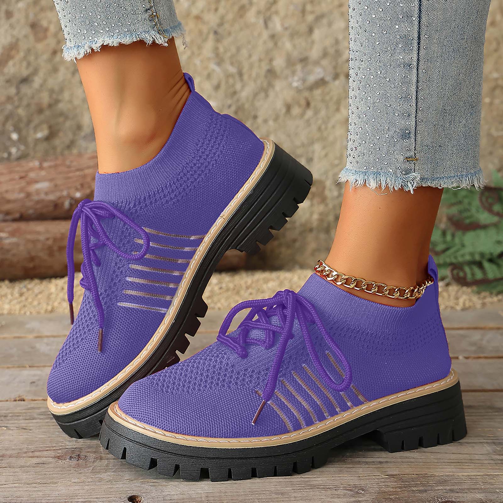 

Women Wedges Size 8 Women S Single Shoes Soft Sole Comfortable Slip Colors Border Casual Sports Shoes Tenis De Mujer 36