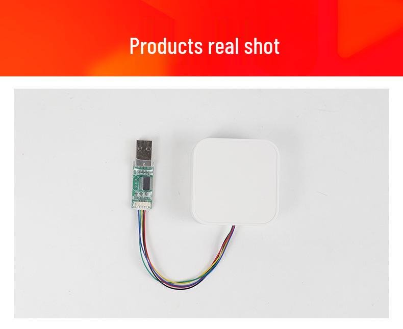 Ultra-High Frequency RFID Temperature Reader & Writer - Non-Contact 915M RF Smart Power Temperature Monitor