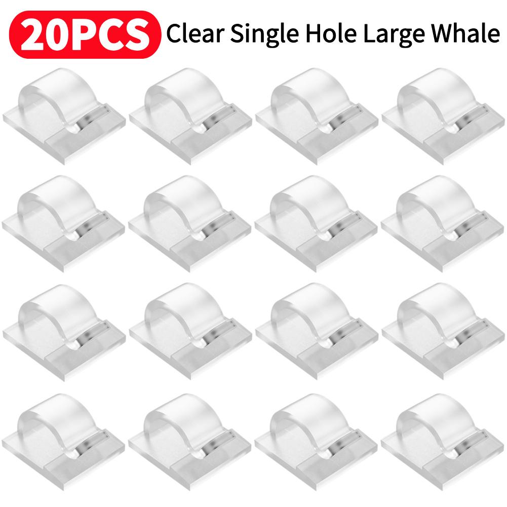 10PCS Outdoor String Lights Clips Outside UV-Resistant Rope Holders for Hanging Christmas Light for Indoor Outdoor Decoration
