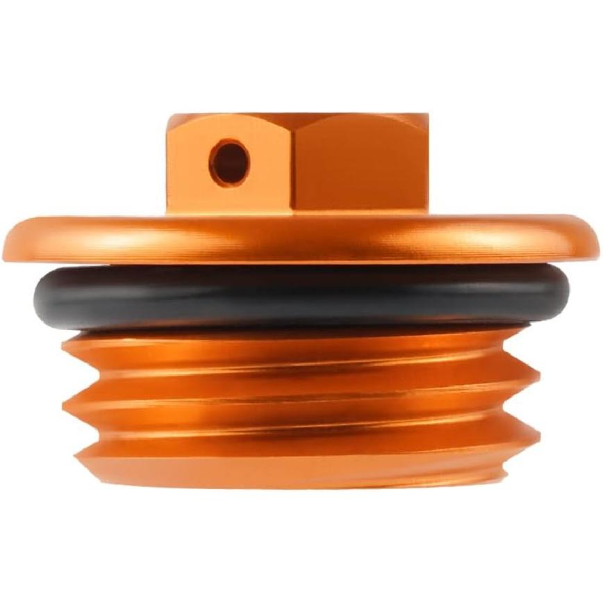 NICECNC Laranja Tampa Rosca Parafuso de Abastecimento de Óleo do Motor Compatível com KTM 50SX 2009-2023 65SX 1998-2023 85/105SX/SXS/XC 2003-2023 690 Enduro/R