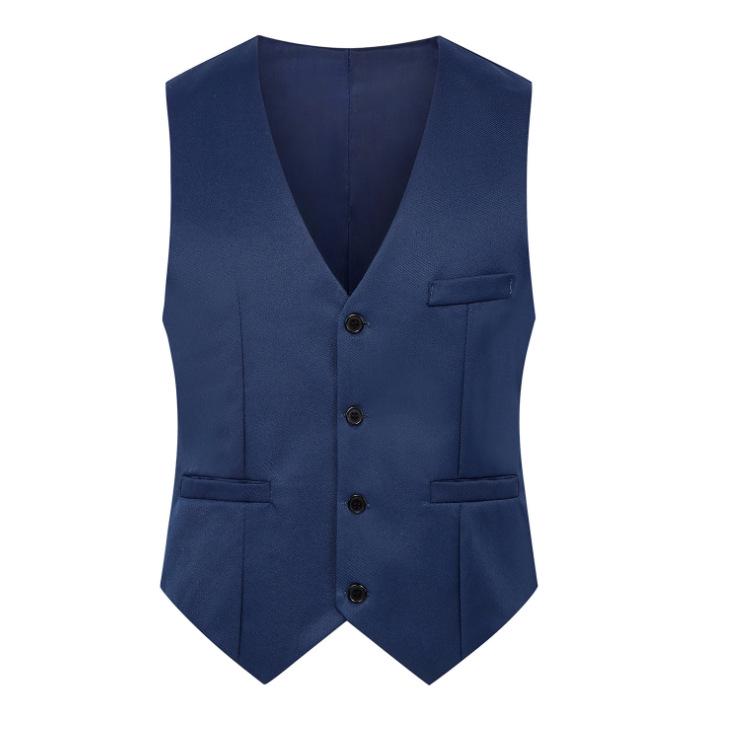 Men's Korean Style Slim Fit Vest for Business, Casual, or Groomsmen - Spring & Autumn Collection
