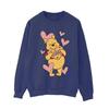 Winnie the Pooh Womens/Ladies Love Heart Cookie Sweatshirt