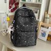 Schoolbag Cute Star Printed School Bag Female Junior High School Students Grades 3 To 6 Large Capacity Multi-Pocket Campus Backpack