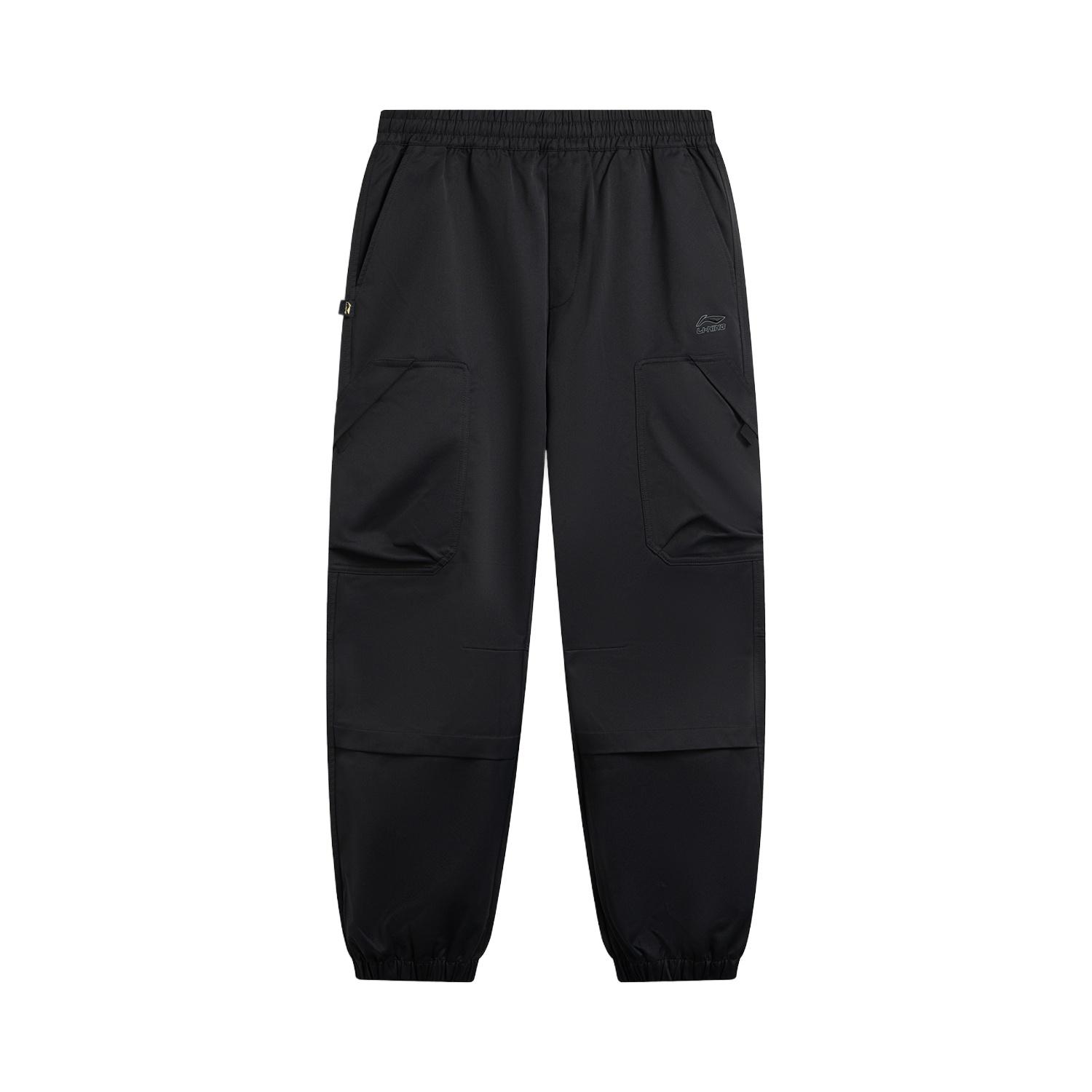 

Li Ning Спортивный стиль жизни Серия Логотип Буквы Вышивка Спортивные Повседневные Брюки Мужские брюки AYKW403-2 M