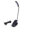 Desk Lamp Clip On Light LED USB Clip Light with 3 Color Modes 3 Dimmable Brightness Desk Light Flexible Gooseneck