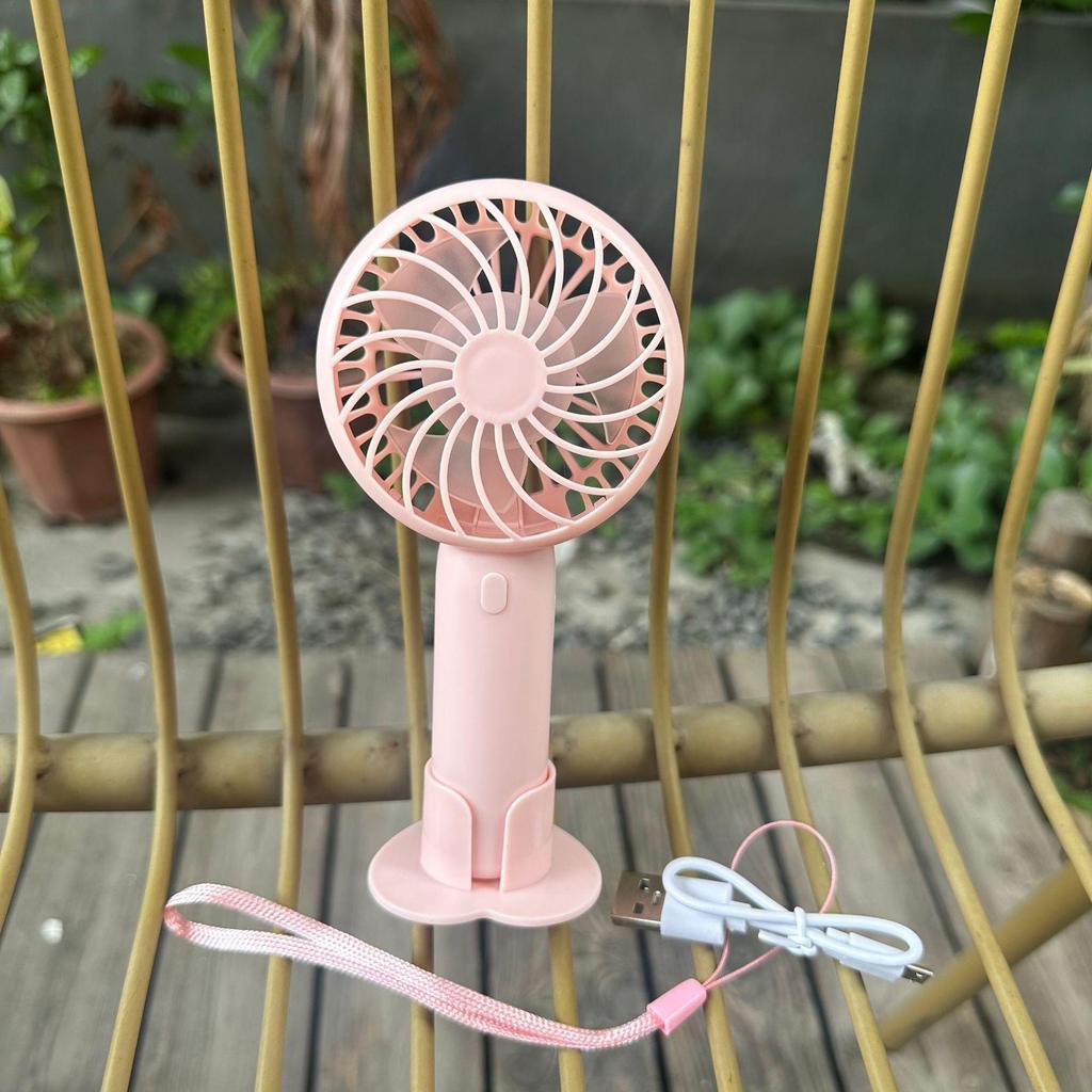 2025 USB-wiederaufladbarer Mini-Handventilator - Tragbares Geschenk mit individuellem Logo