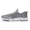 Li-Ning Bequeme Stoßdämpfende Rutschfeste Langlebige Low-Top Freizeitschuhe Herren Sneaker Grau AGCR361-52
