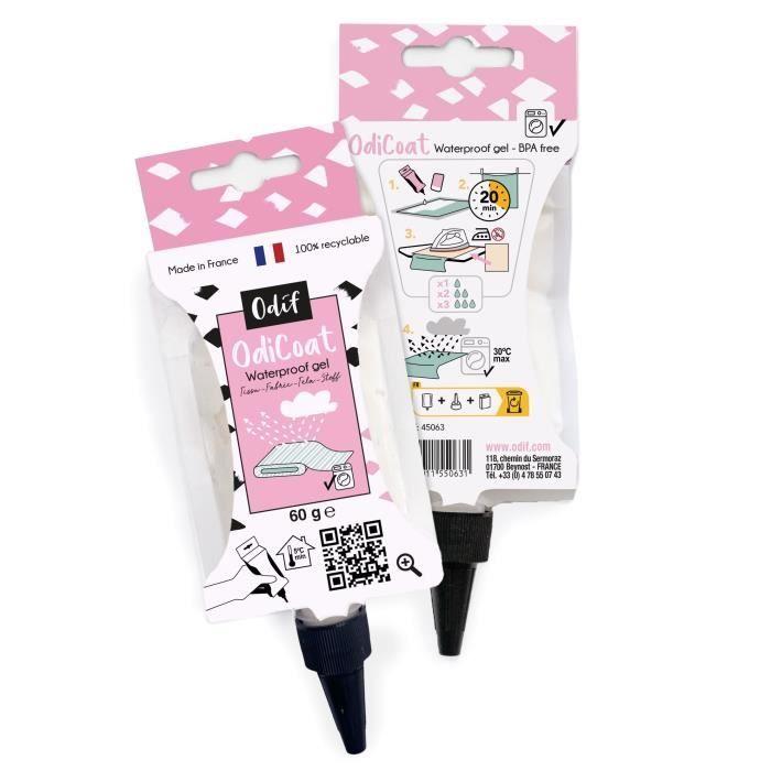OdiPack gel enduit - Odicoat - colle tissu - Effet tissu enduit - Odif ®