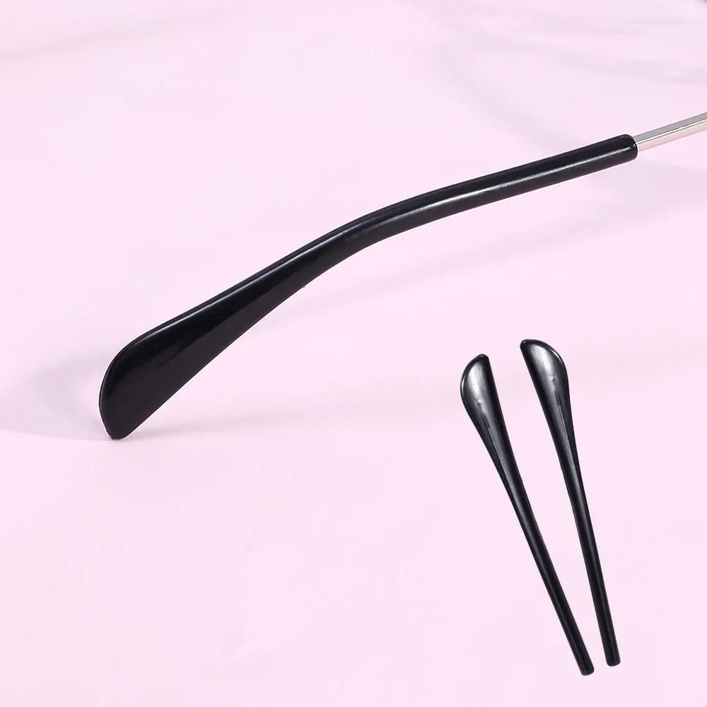 

3 пары/набор силиконовых нескользящих чехлов для дужек очков, нескользящие заушные дужки, кронштейн, чехлы для дужек солнцезащитных очков, беруши чёрный