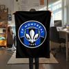 1Pc CF Montreal Print Flannel Blanket High Quality Warm Comfortable Cover for All Seasons Perfect for Gifts Home Decor