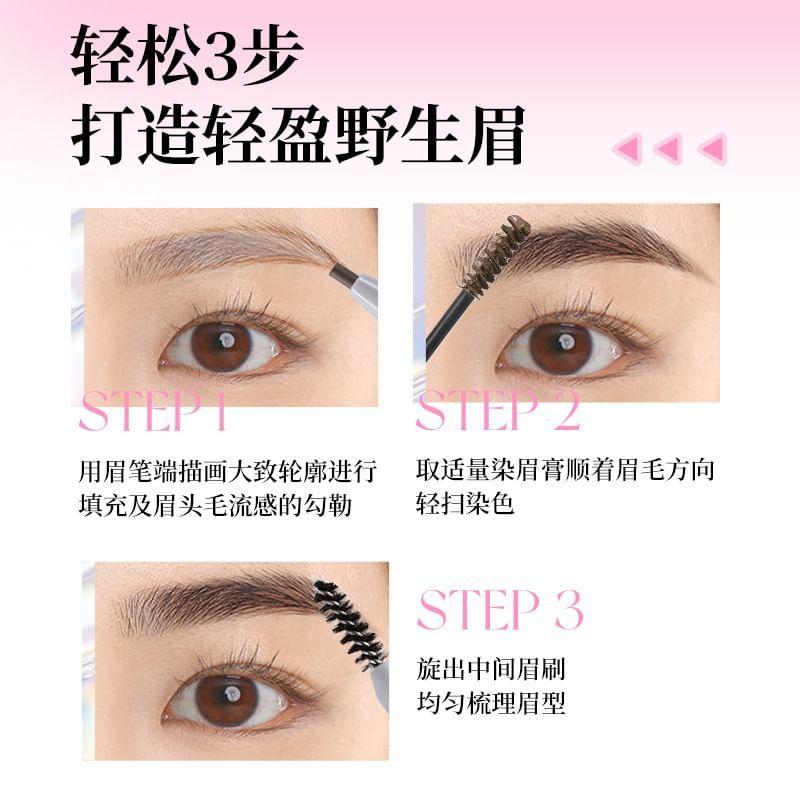 VEECCI - 3 In 1 Dual-Ended Browcara - 3 Colors