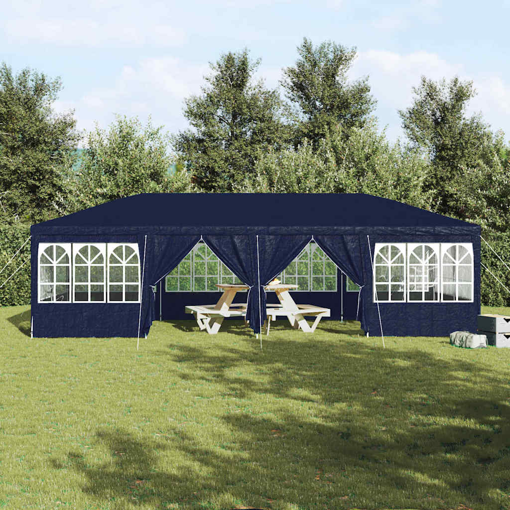 Party Tent Blue 800 X 400 X 266 Cm Polyethylene