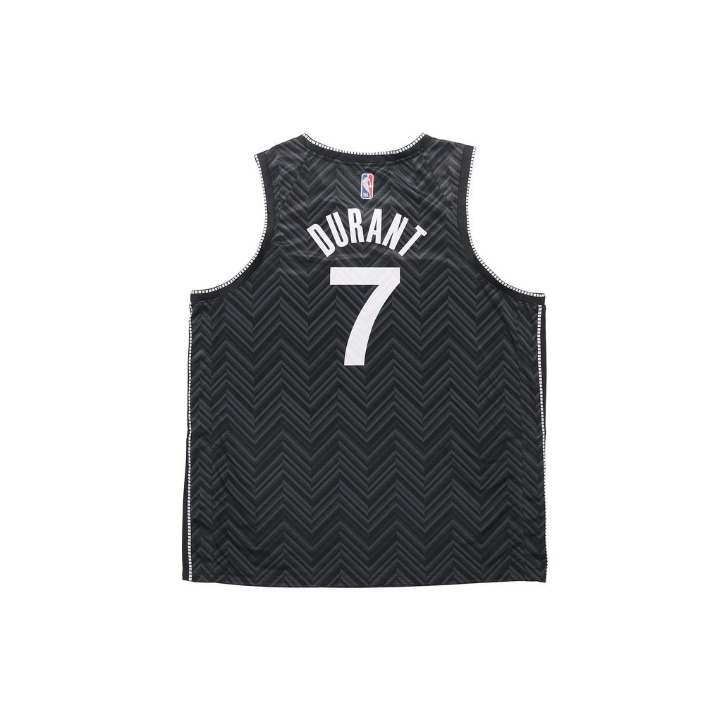 Nike NBA Retro Basketball Jersey Fan Edition 2020-2021 Season Kevin Durant No. 7 Men Tops Black CW6804-010