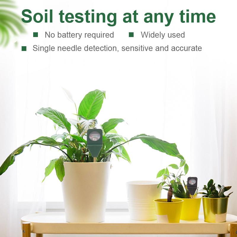 Portable Soil Humidity Monitor Moisture Meter Plant Watering Test Flower Potted Dry Wet Measuring Tool Home Garden Tools