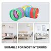 Durable Gerbil Rat Small Bell Play Tunnel Hamster House Tunnel Pet Supplies Cat Tunnel Tube