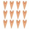 12Pcs Creative Colorful Bookmarks Clips Lightweight Metal Bookmark Clamps for Students Reading Planner Journal Decoration School