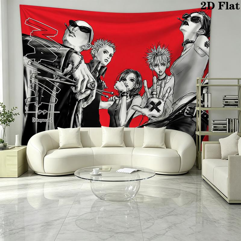 nana Wall Tapestry Aesthetic Wall Hanging Printed Fabric Blanket Decorative Tapestries for Bedroom Living Room Home Decor