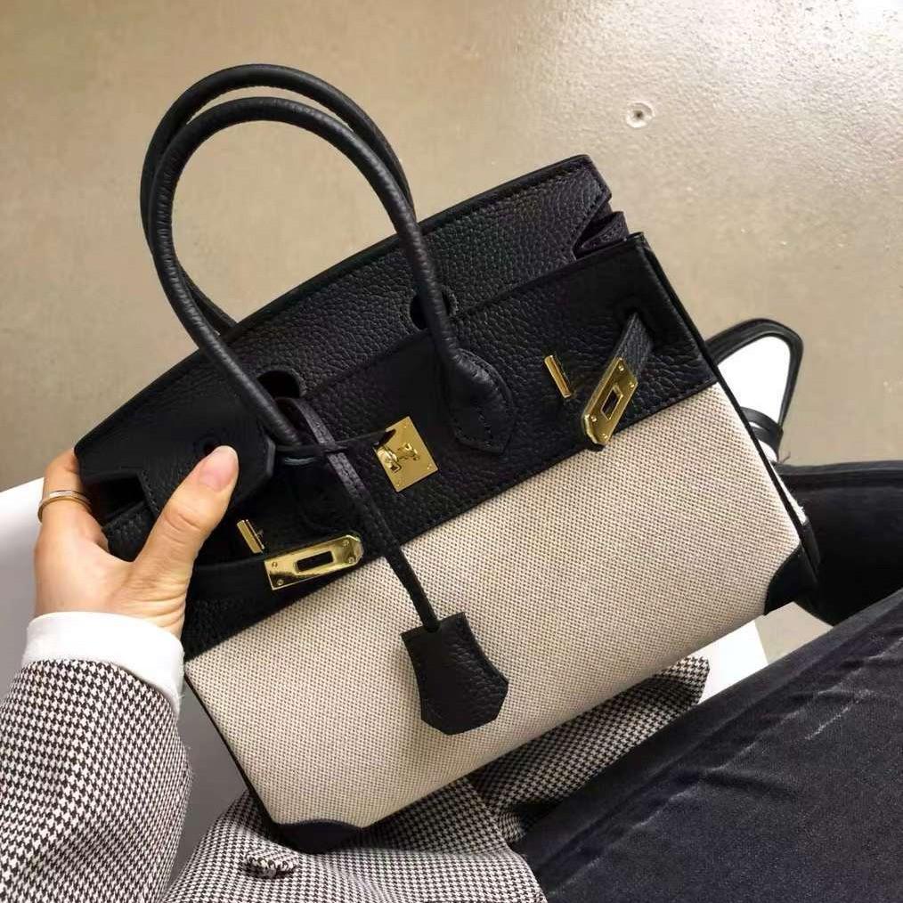 Γυναικεία Εμβληματική Τσάντα Tote Color-Block Φθινόπωρο/Χειμώνας 2025