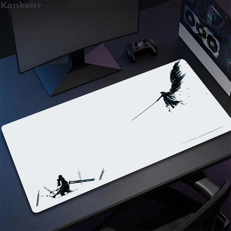 FFinal Fantasy Mouse Pad Gamer XL Large New Mousepad XXL keyboard pad Desk Mats Office Carpet Soft Computer Desktop Mouse Pad