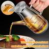 Large Capacity Olive Oil Dispenser Leakproof Glass Oil Cruet Container Vinegar Jug  Seasoning