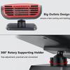 12v Car Heater - 2 In 1 Auto Heater/aromatherapy Purification Car Windscreen Demister Heater