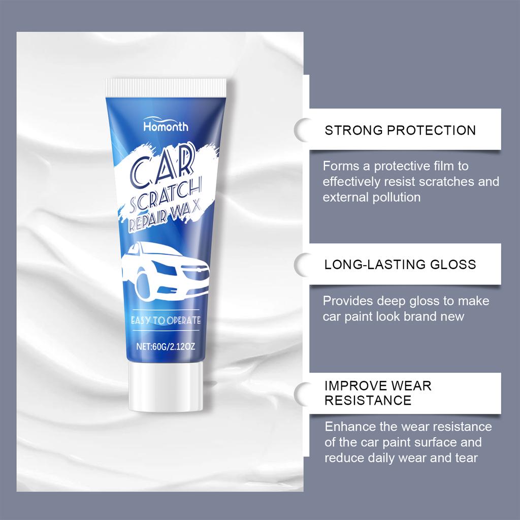 Car Paint Protection Wax - For Automotive Paint Polishing, Scratch Care, Paint Restoration, Shine Enhancement & Finishing