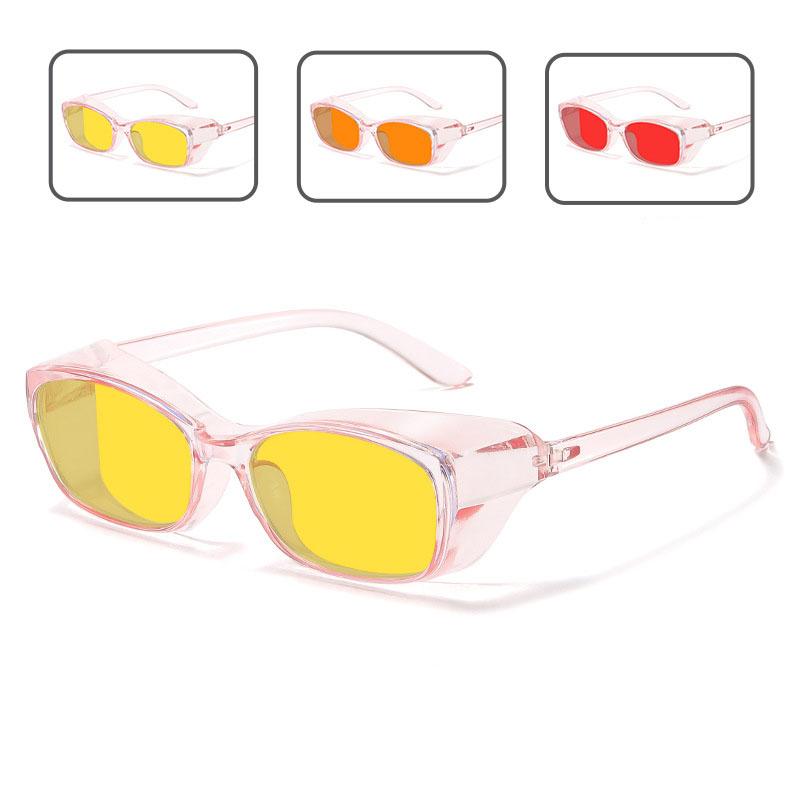 New Fashion Night Vision Edge Protection Women's Sunglasses Outdoor Neutral Night Driving UV400 Anti Blue Light Glasses