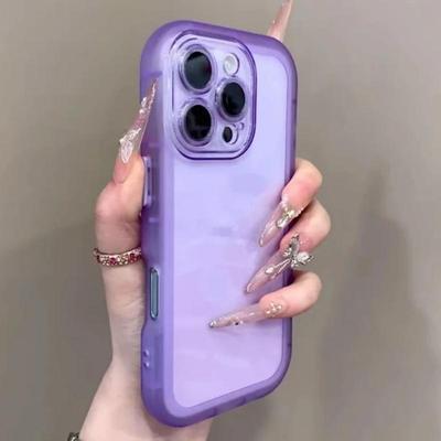 Luxury Soft Silicone Transparent Shockproof Phone Cases For iPhone 17 Pro 12 13 14 15 16 17 Pro Max Air Clear Bumper Back Cover