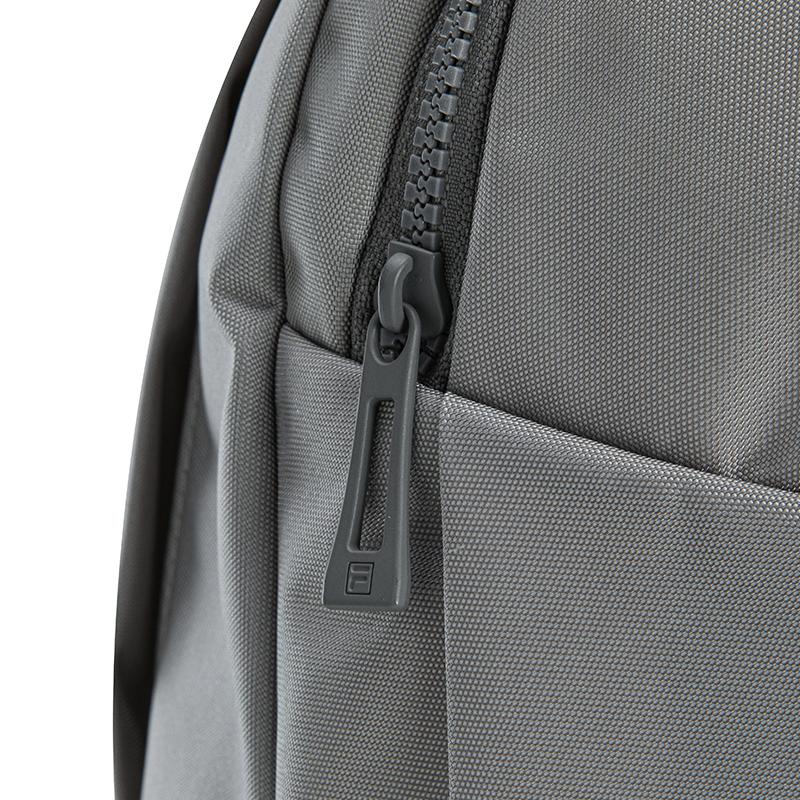 Fila Original Large Capacity Lightweight Water-Resistant Casual Versatile Commuter Campus Fabric Backpack Men Backpack Blue-Mist-Gray F13M639104FGY