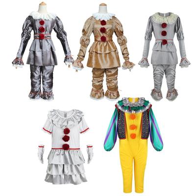 Klaun powrót do duszy kostium dziecięcy dorosły kostium Pennywise Halloween cosplay klaun powrót do duszy kostium