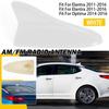 For Hyundai Sonata 2015-19 Elantra 2011-2016 White Shark Fin Antenna Cover AM/FM
