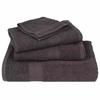 VidaXL Serviettes de bain 4 pcs anthracite 100x150 cm 100% coton, serviette, ensemble de serviettes de bain, serviette 136690