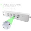 16A Smart WiFi Power Strip with 4 Surge Protection Outlets & 4 USB Ports Multi-port Smart Plugs