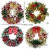 30cm Christmas Wreath with Artificial Flowers for Doors and Windows