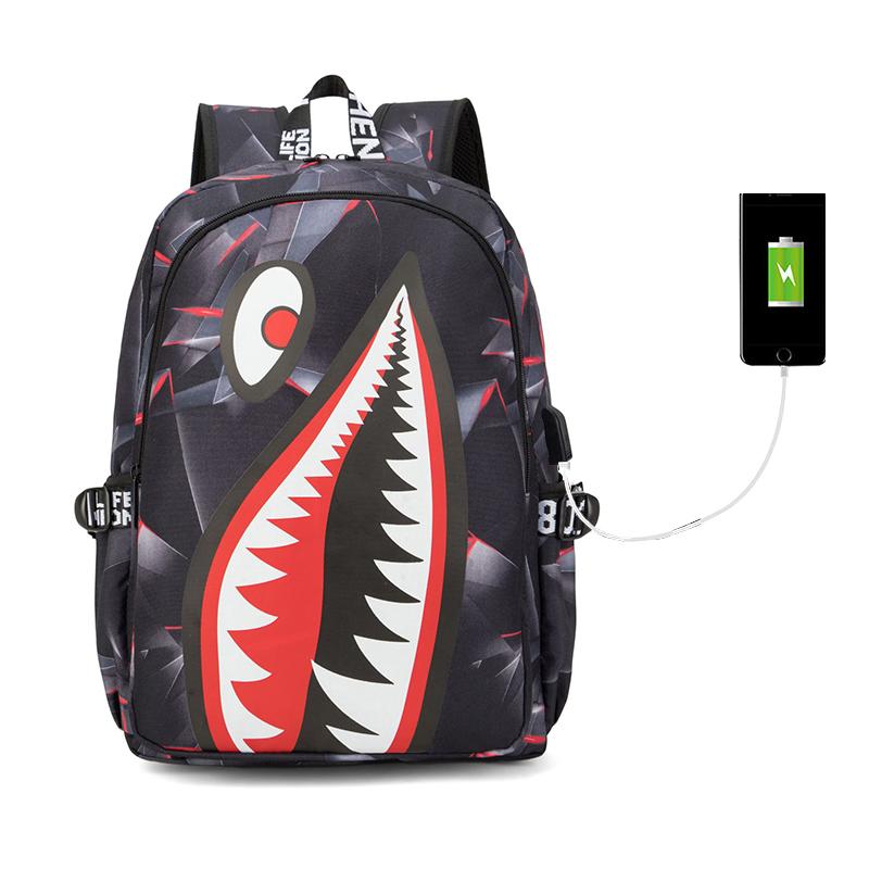 Diebstahlsicherer Rucksack Herren Wasserdichter Rucksack Rucksäcke für Damen aus Stoff Lässiger Reiserucksack Oberstufenschüler Schultasche
