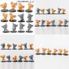 Adorable Tom And Jerry Q Version Collection Pvc Toy Figures Blind Box Decor
