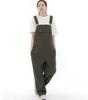Seinteukeulu Deck Wide Bib Fatigue Tapered Overalls Wft-602 Khaki