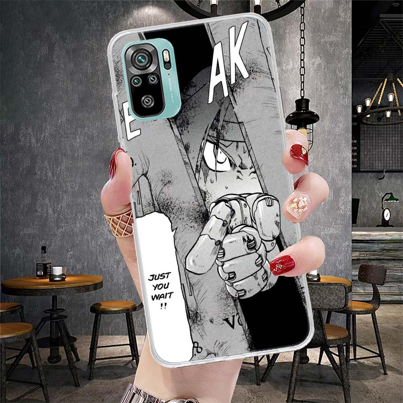 Fullmetal Alchemist Anime Soft Phone Case For Xiaomi Redmi Note 15 14 14S 13 12 Pro Plus 12S 11 11S 11E 10 10S 11T 5G Fundas Coq