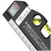 Laser Level Line Laser Leveler Tool Multipurpose Cross Line Lasers With 8FT 2.5M Standard Measure Tape and Metric Rulers