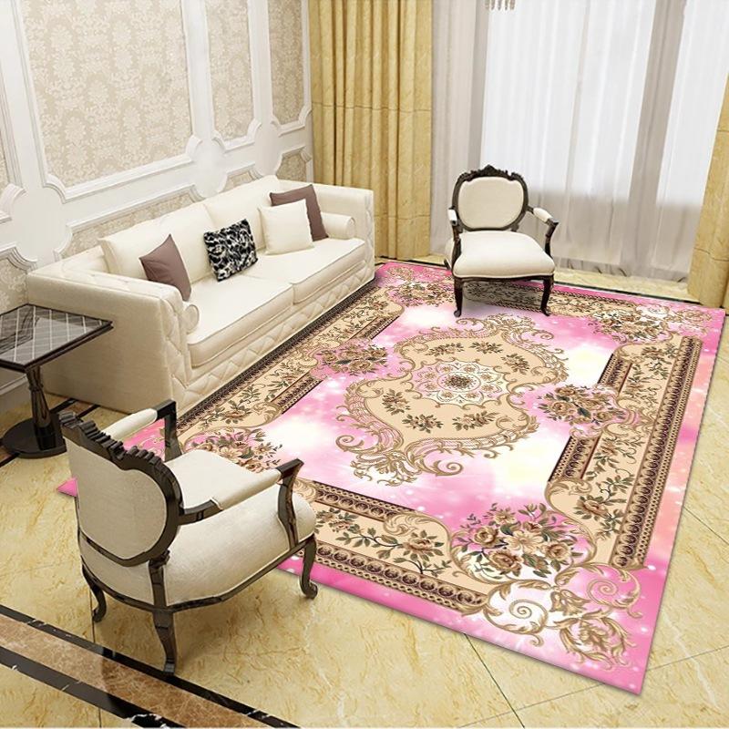 Printed Chinese Carpet, Classical Living Room Home Carpet, Bedroom Coffee Table Floor Mat Study Window Large Area Carpet