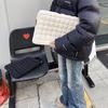 Codzienne patchworkowe etui na tablet Lekka zapinana na zamek kopertówka Wielookazjowy ręczny pokrowiec na komputer z przegrodą na laptopa na urządzenia Biuro Uczelnia