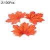 100 Pcs Fall Leaves Wedding Favor Autumn Maple Leaf Decorations Party