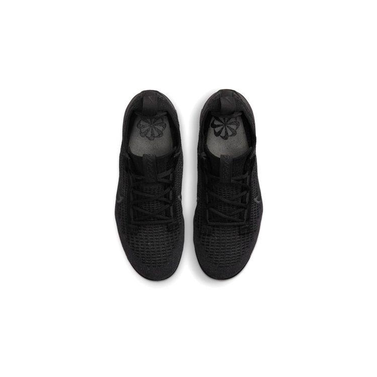 Nike Air VaporMax 2021 Flyknit 'Triple Black' Gs DB1550-001