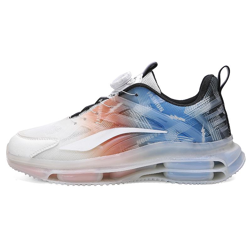 

Jogging Shoes Couple Sneakers Outdoor Breathable Mesh Shoes Shock-absorp Men Women s Shoes Rotating Buttons Sneakers Shoes 42