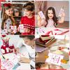 48 Pieces Valentine'S Day Gifts Rulers And Cards Bulk 12 Styles Colorful Valentine Accessories For Party Favors Supplies Classro