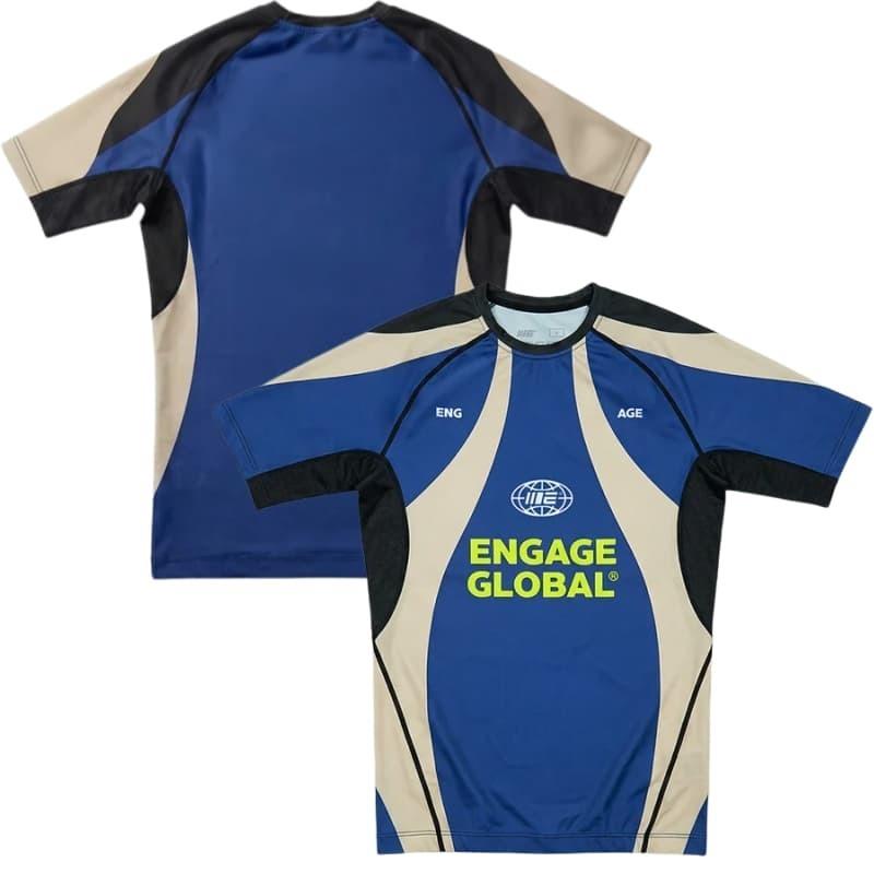 2026 New High-Elastic Breathable Jiu-Jitsu Rash Guard – Quick-Drying, Breathable Short-Sleeve Boxing Training Shirt (Unisex)
