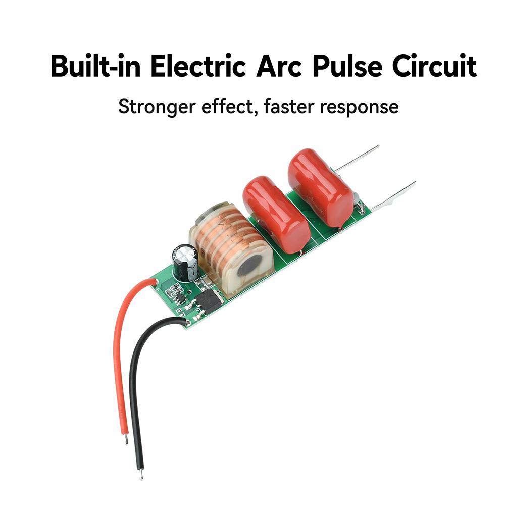 DC 3.7V to 5000V Boost Module Step Up High Voltage Generator Pulse Arc Power Supply Board for Mosquito Racket DIY Replacement